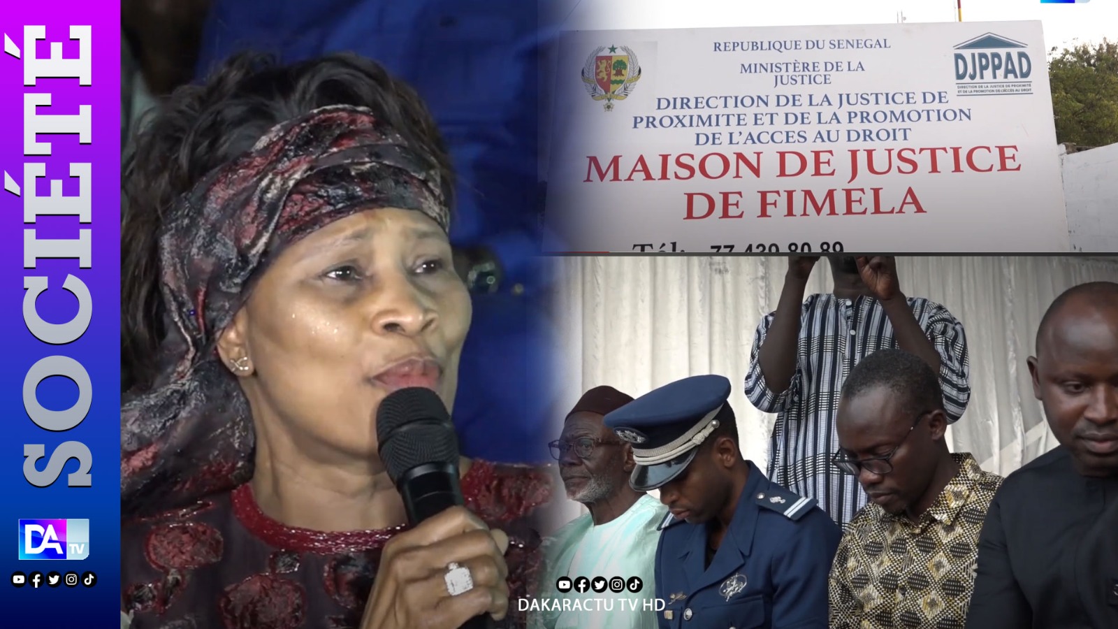 Aïssata Tall Sall Ministre De La Justice Les Maisons De Justice