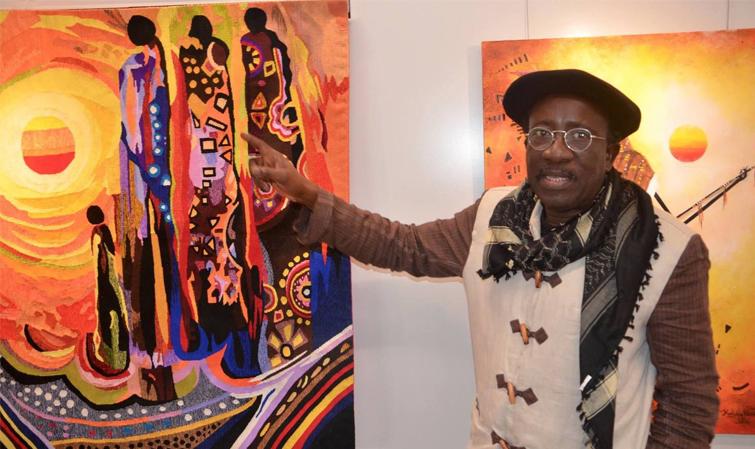Culture:  L’artiste Kalidou Kassé invité de la ville de Castelsarrasin