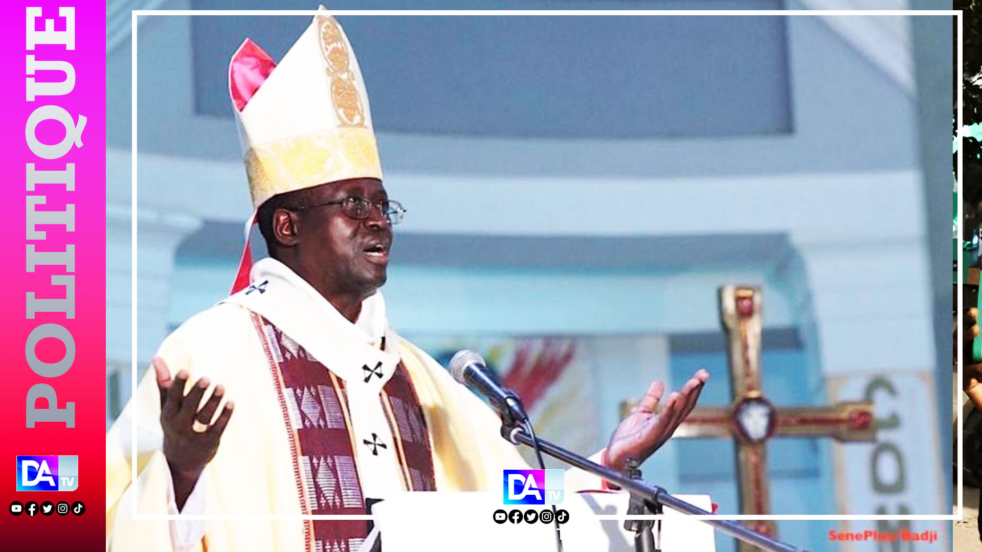 Report de la présidentielle : L’archevêque de Dakar marque son désaccord