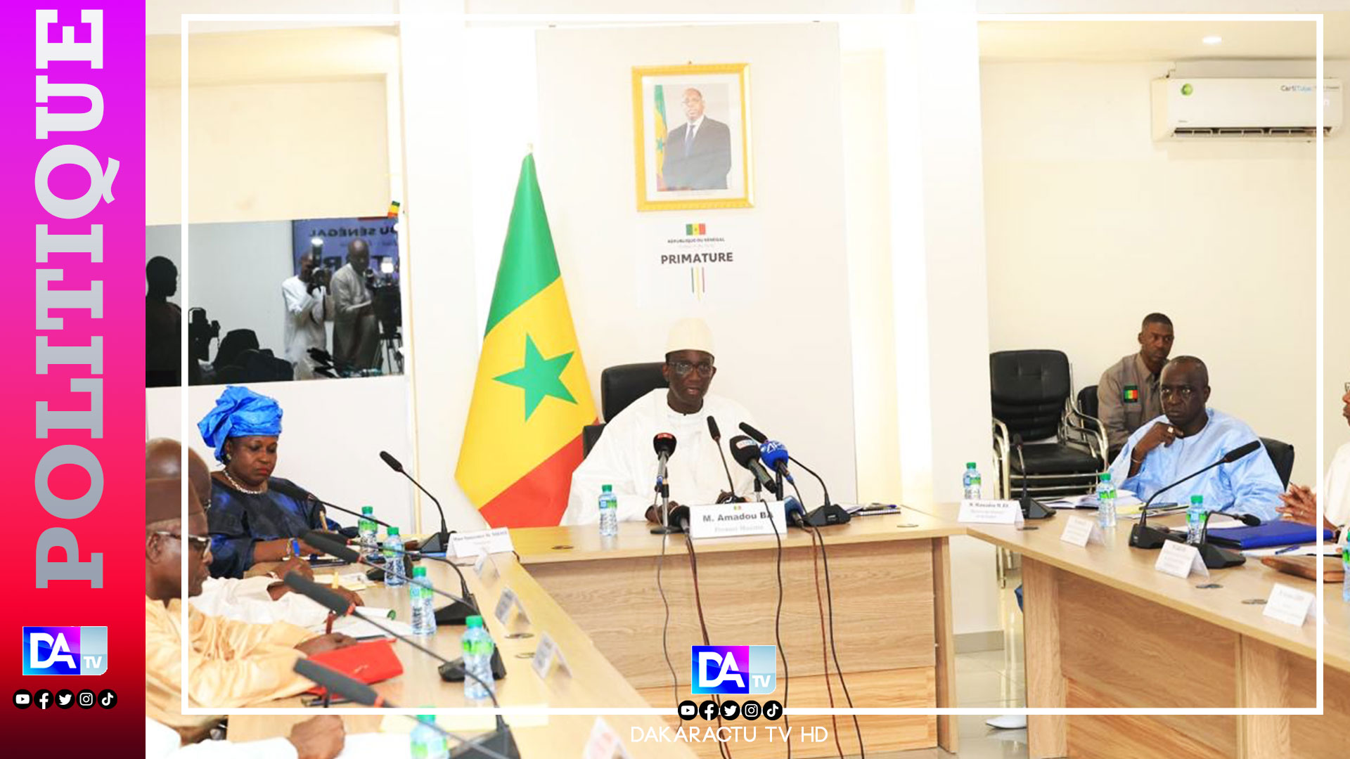 Amadou Bâ recevant les centrales syndicales: « Notre partenariat avec vous est basé sur un dialogue social franc et dynamique »