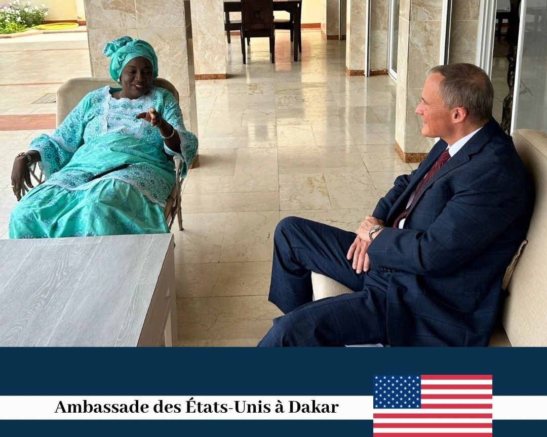 Crise politique au Sénégal : l'ambassadeur des Usa,  Raynor a rencontré l'ancien Pm Mimi Touré
