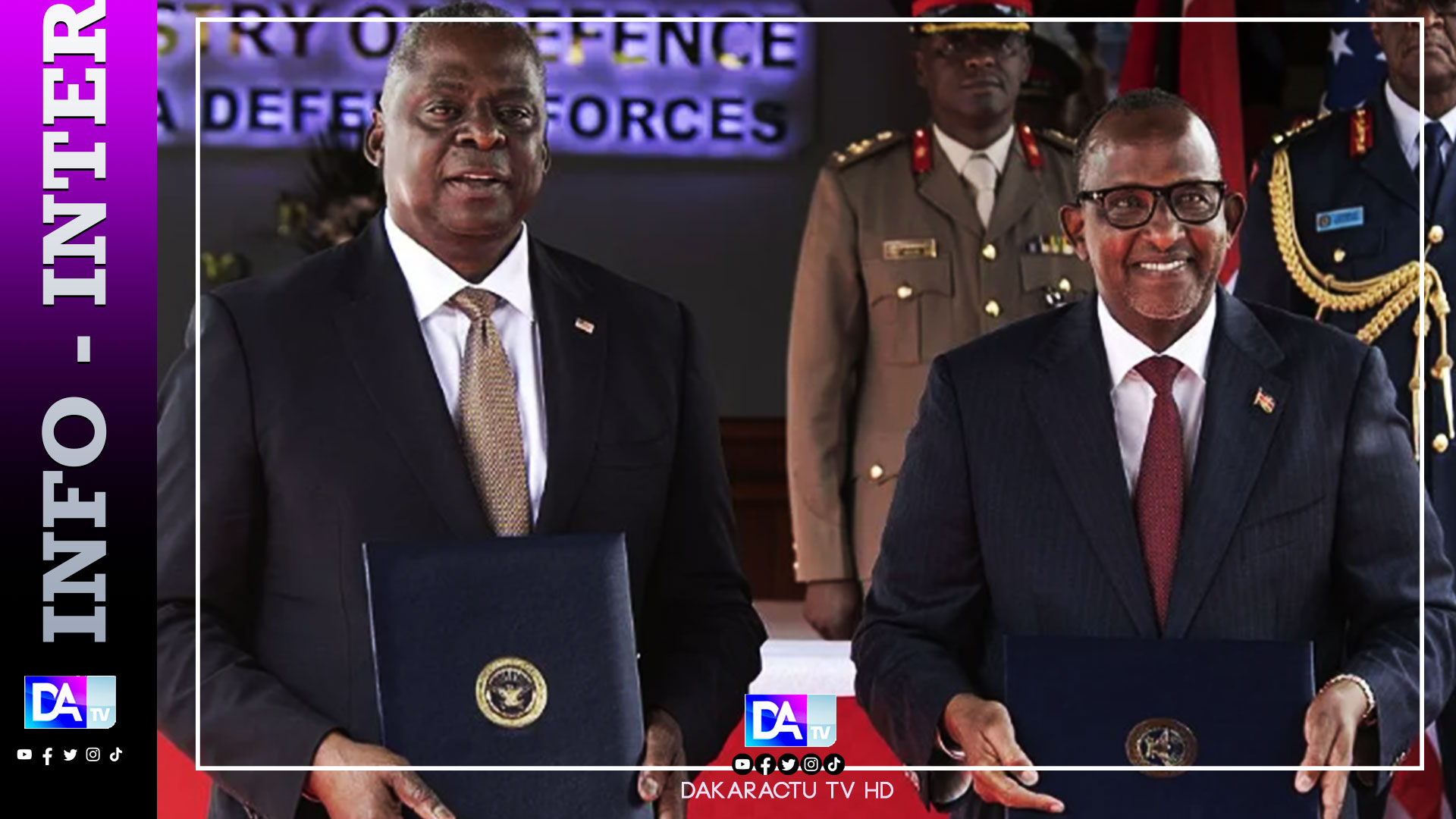 Le Kenya et Haïti signent un accord pour l'envoi de policiers dans l'île