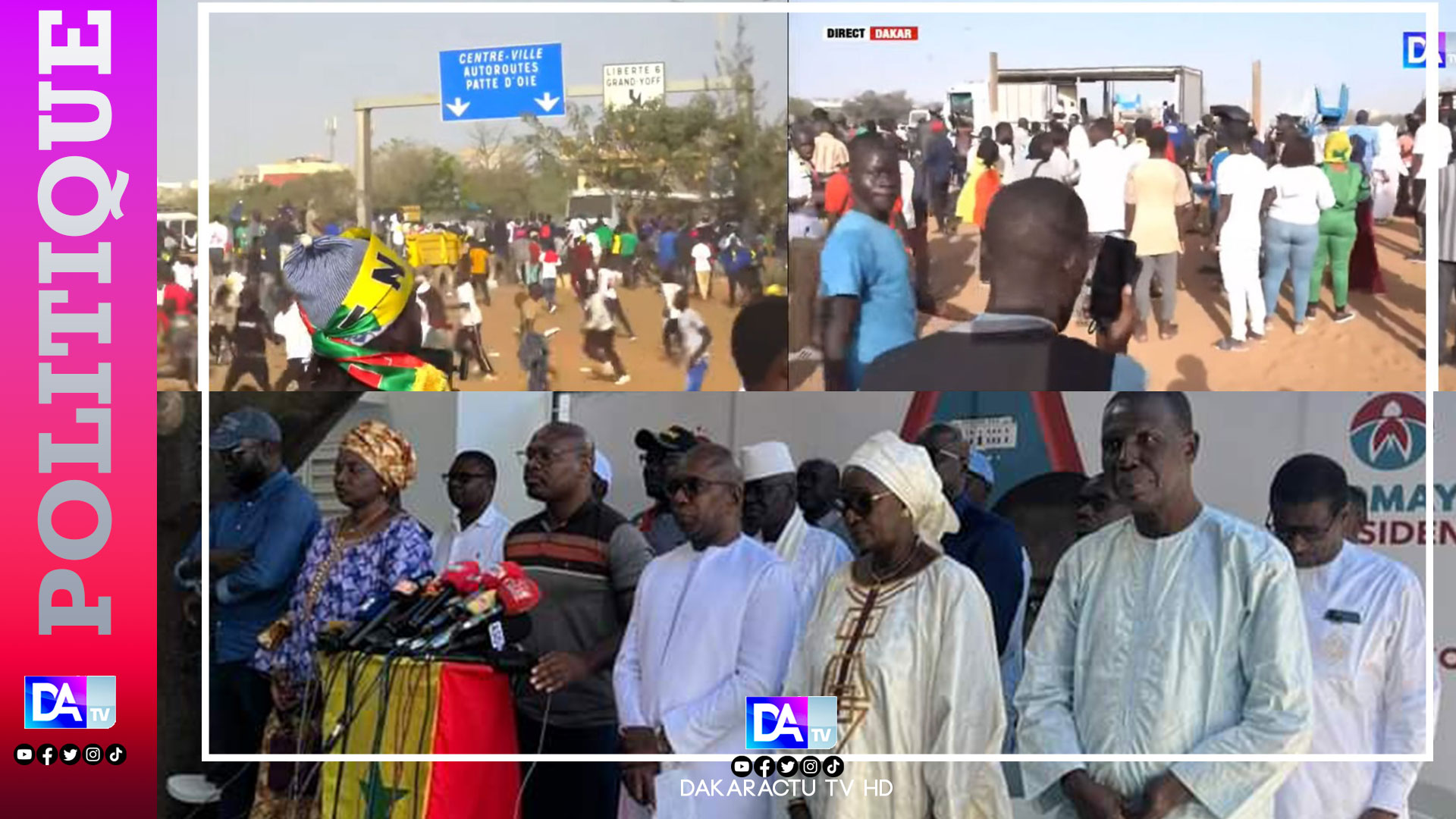 Échauffourées lors de la manif de FDR/ FIPPU entre pro Sonko et Pro Khalifa Sall : La coalition Diomaye se prononce…
