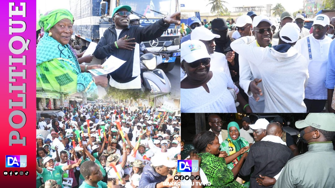 Campagne électorale : Le candidat Khalifa Sall a sillonné  les communes de Fass-Colobane, Médina et Plateau, ce samedi