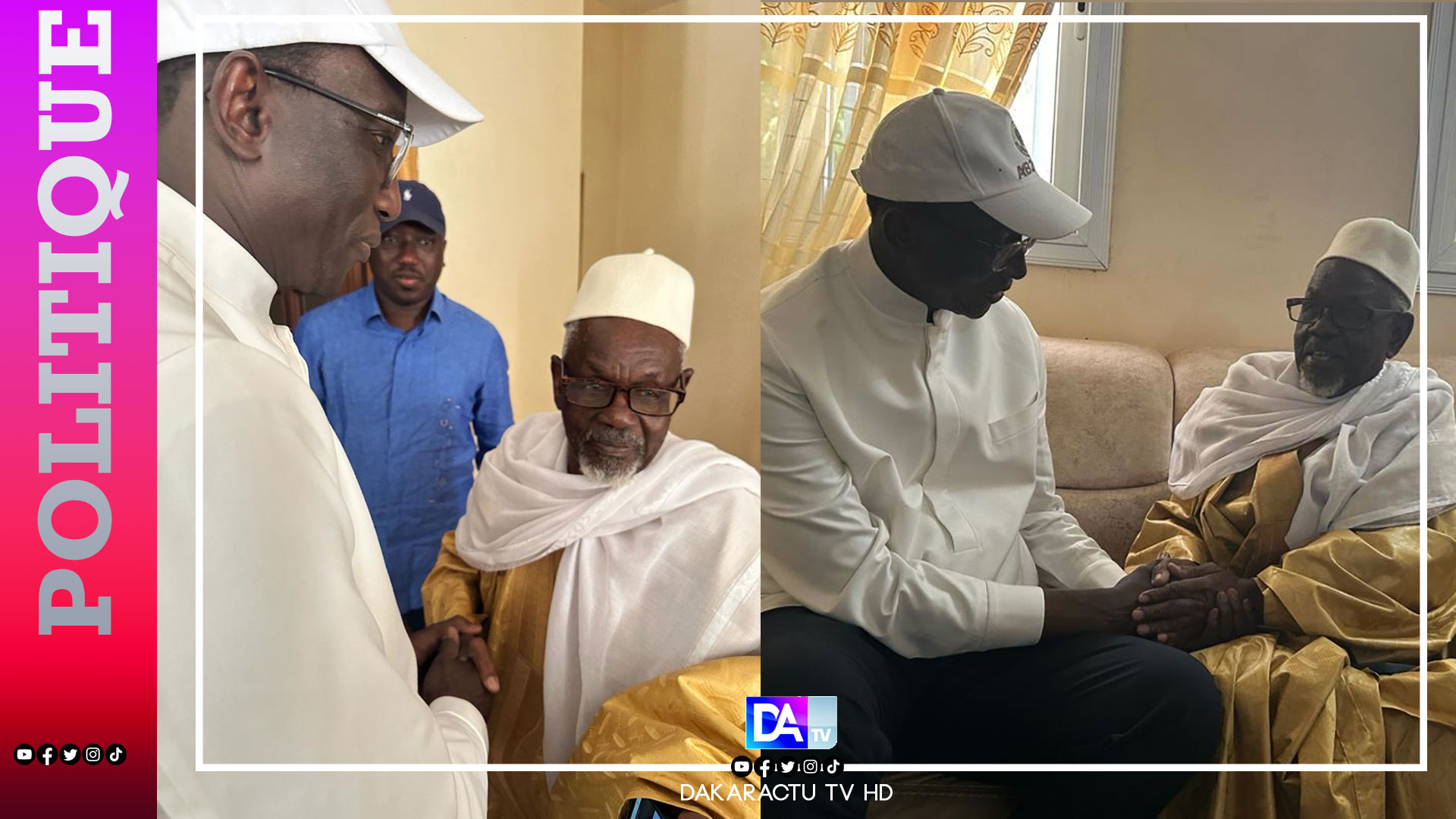 Visite de courtoisie chez Macky Sall : Amadou Ba reçoit la bénédiction de l’oncle du Président