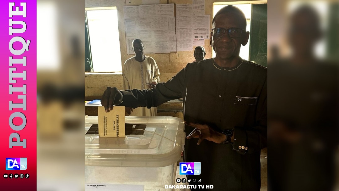 Pata(Médina Yoro Foula) : Chérif Baldé après son vote appelle au respect des résultats...