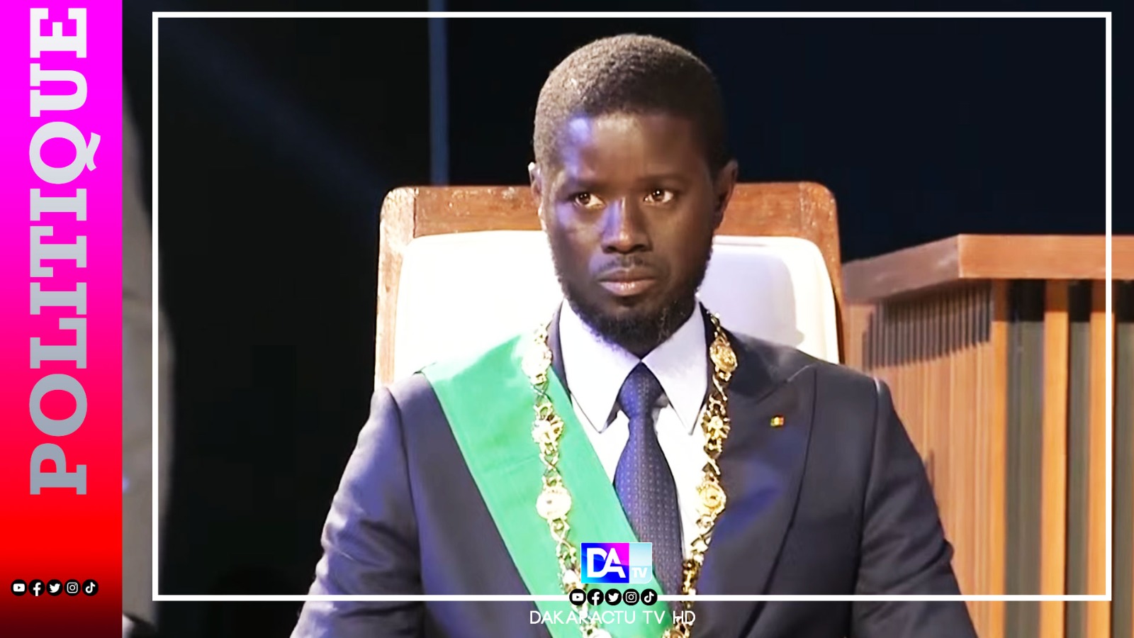 Veille de fête d’indépendance : Le président Bassirou Diomaye Faye s’adresse à la nation à 20h