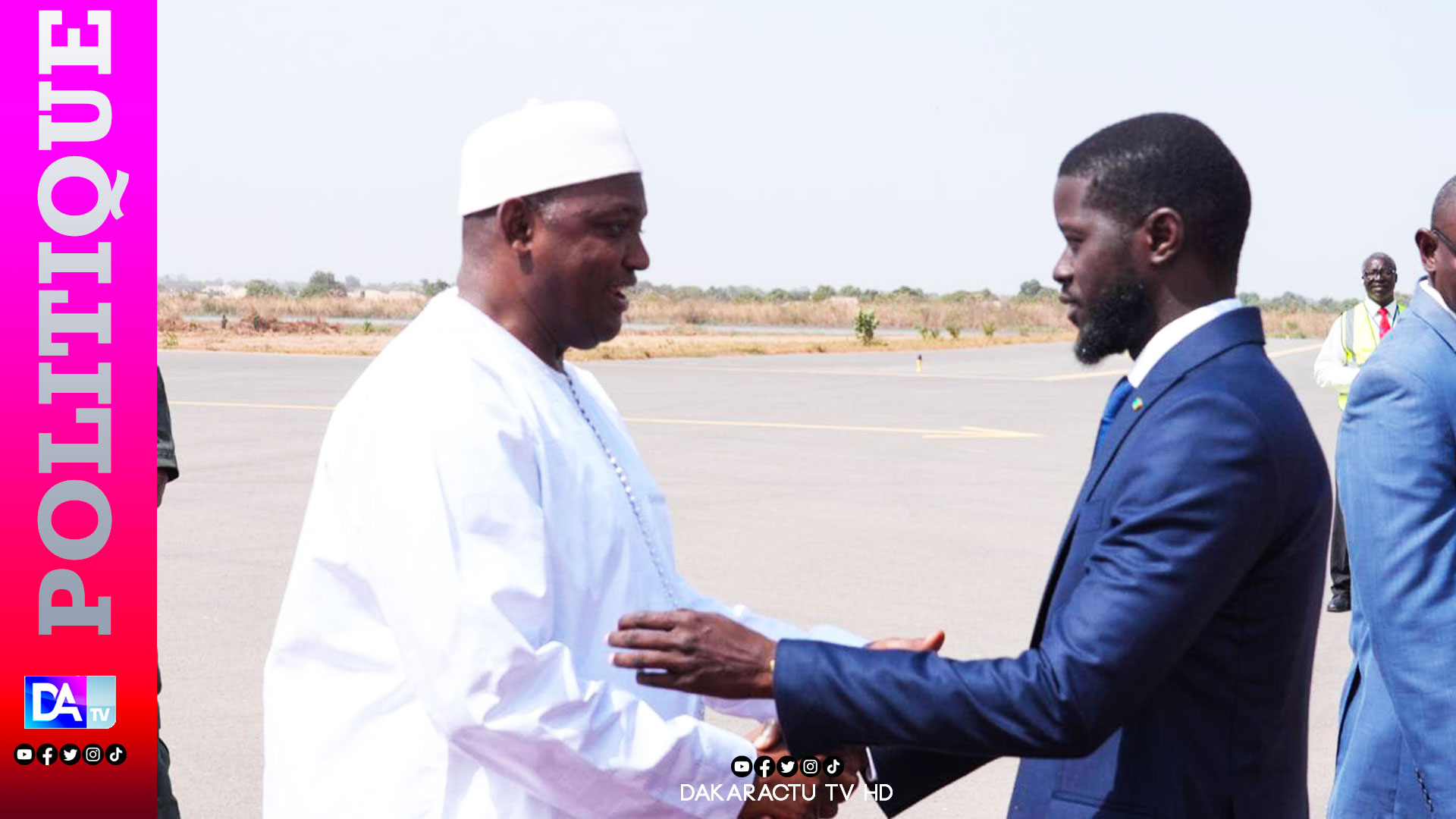 Bassirou Diomaye Faye à Adama Barrow : « Frère bi nga Amoon Sénégal, nga Am Batay! Jëm Dji guen naa Touti, mais Danghar gui gën naa dëgër »