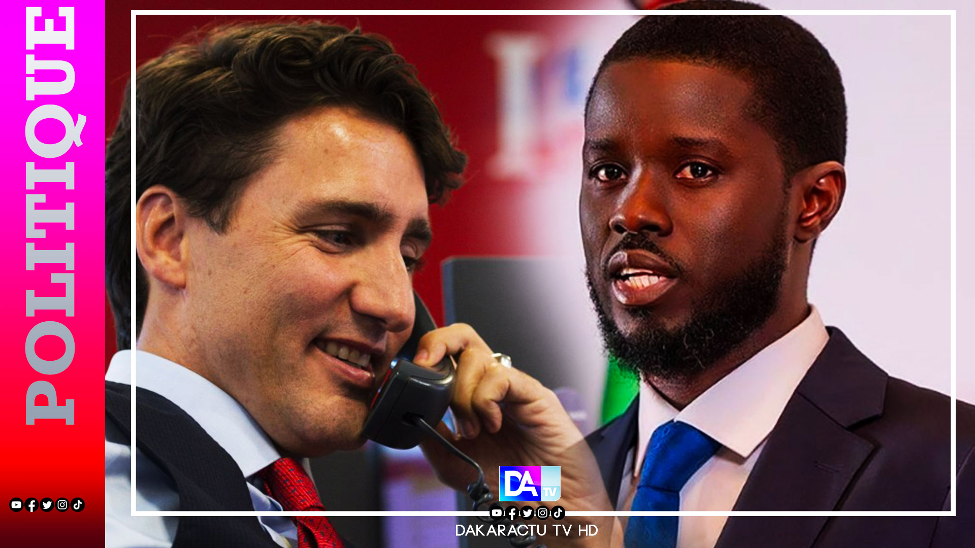 Entretien Justin Trudeau / Diomaye: Les trois leviers pour renforcer le partenariat entre le Sénégal et le Canada