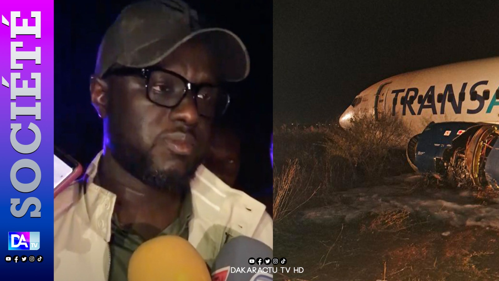 Incident à  l'AIBD: le Ministre El Malick Ndiaye au chevet des passagers et des blessés...