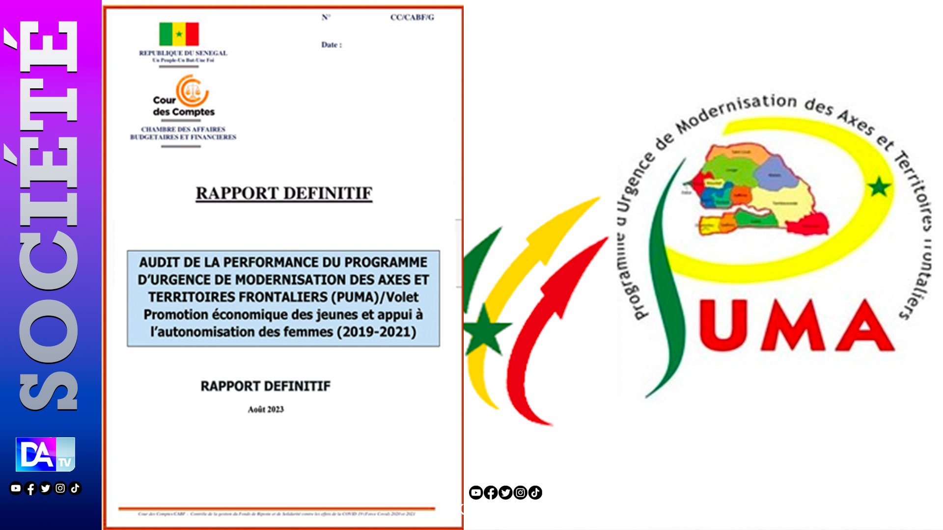 Inauguration infrastructures, livraison d’équipements : Plus 155 millions FCFA en 2021 pour des frais de mission au PUMA en 2021 (Rapport Cour des Comptes 2019-2021)