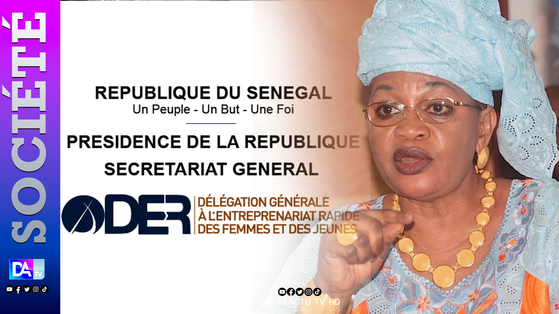 DER/FJ: Aïda Mbodj nouvelle déléguée générale 
