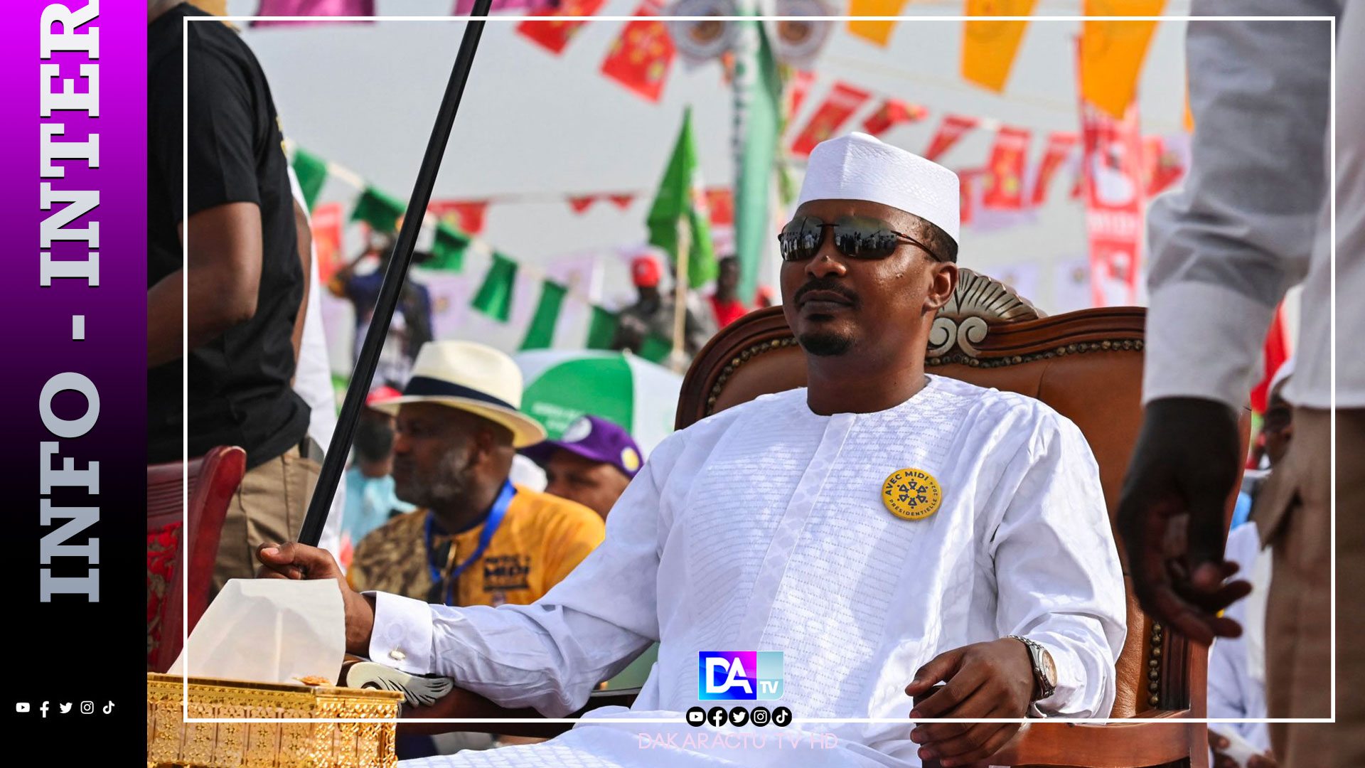 Tchad: Mahamat Idriss Déby Itno officiellement élu président