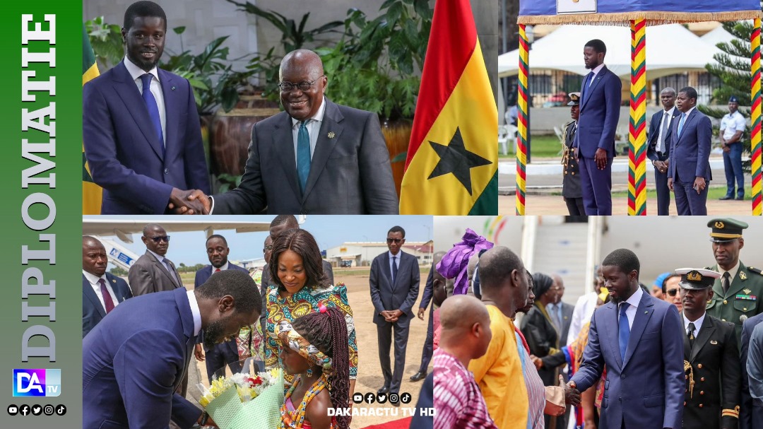 Intégration africaine : Le chef de l’Etat Bassirou Diomaye Faye est arrivé ce vendredi à Accra
