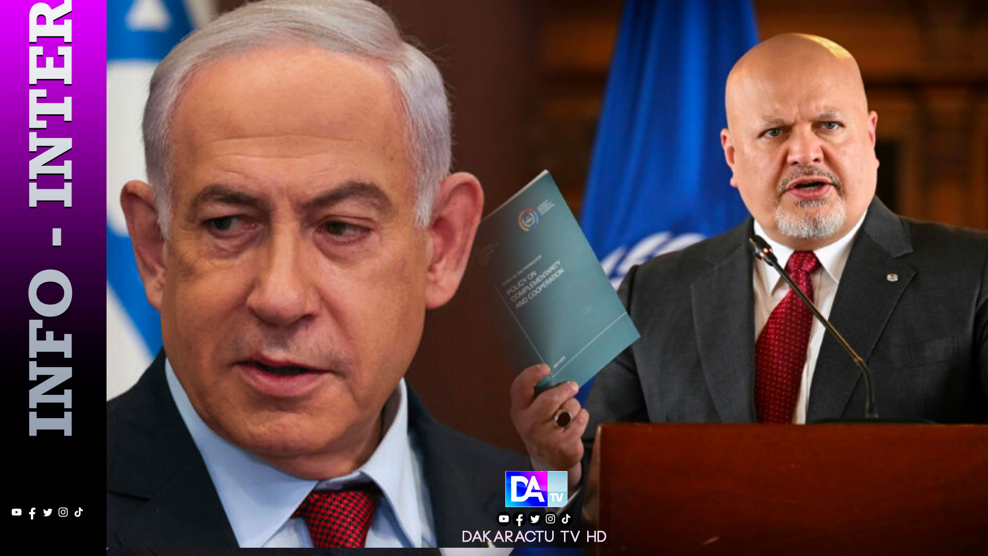 Mandats d'arrêt réclamés par le procureur de la CPI contre Netanyahu et des chefs du Hamas