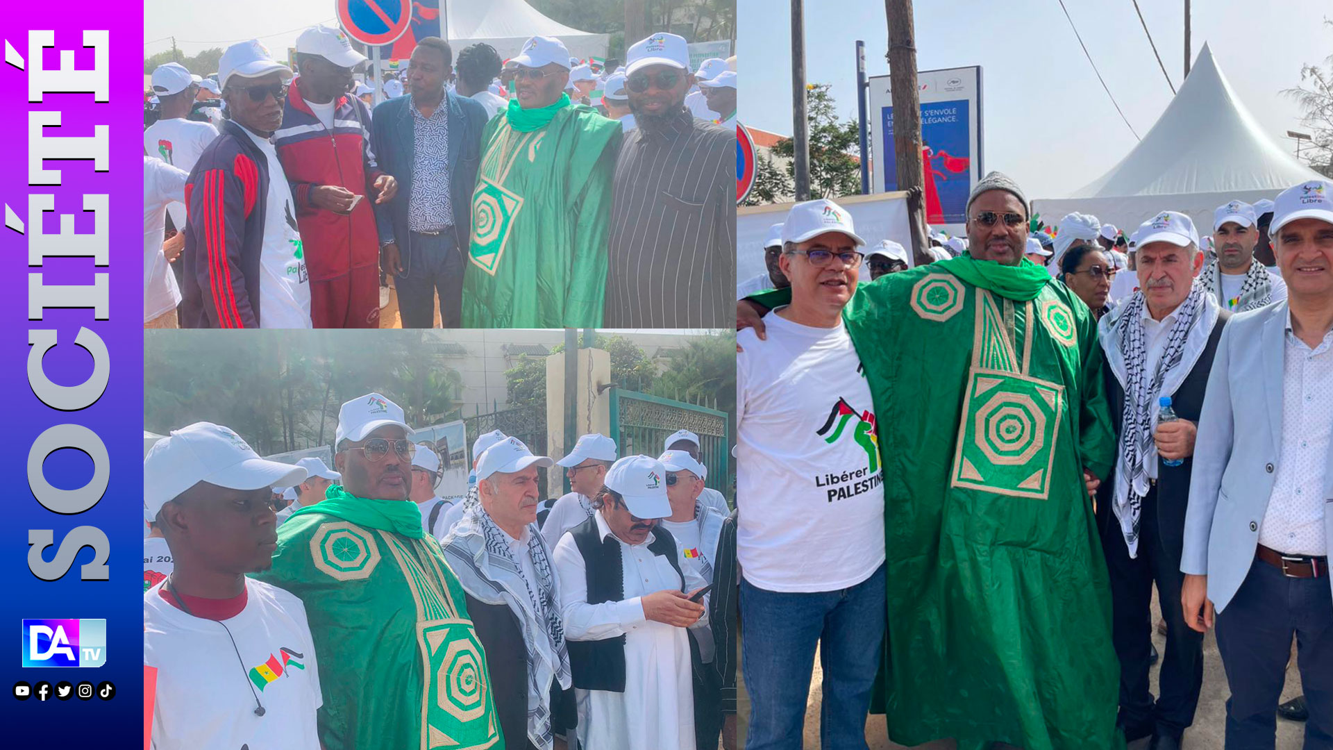 Grande marche de solidarité : Cheikh A. S. Dieng réitère son soutien au peuple palestinien et condamne fermement les attaques...