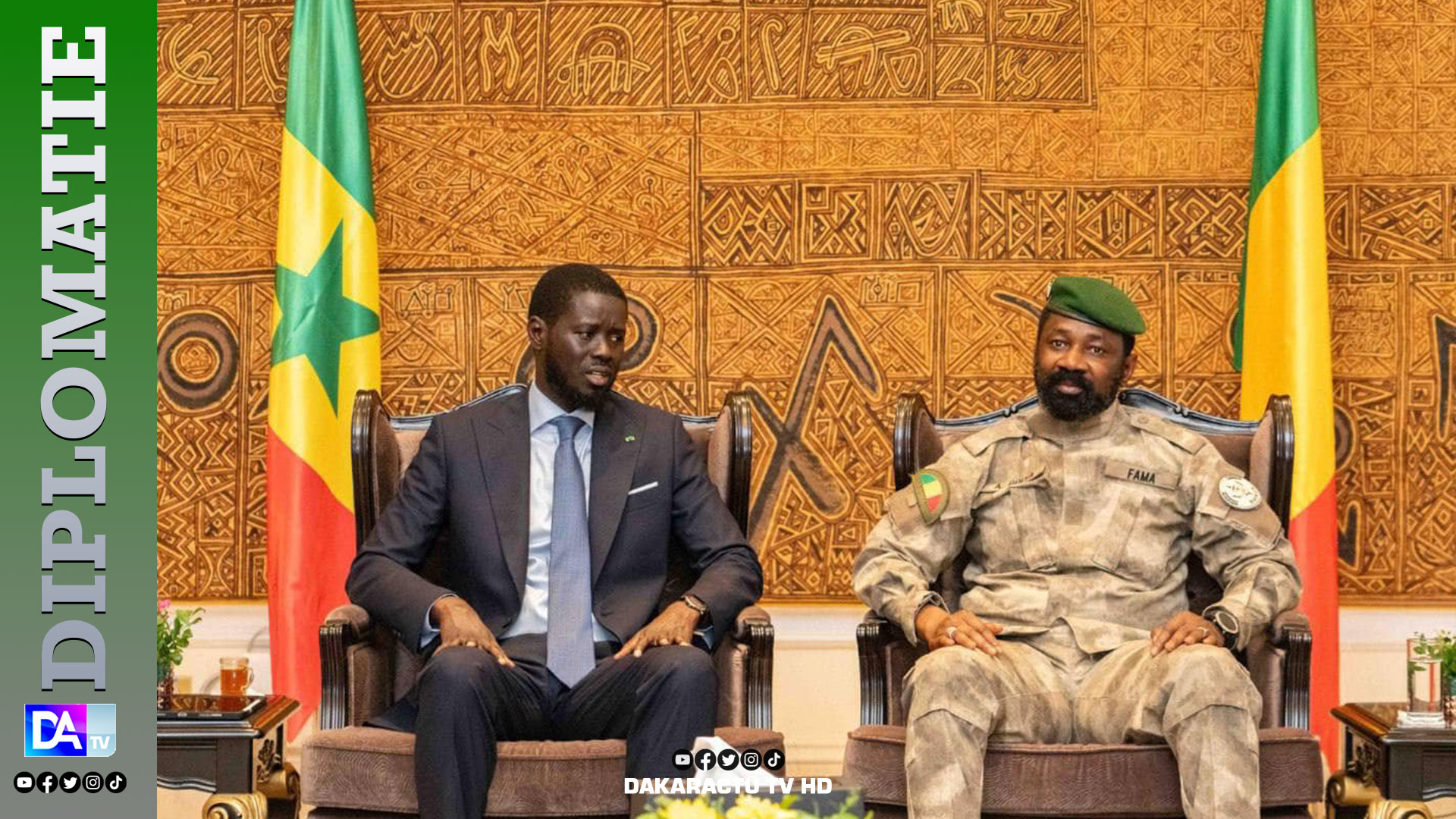 Le président sénégalais juge une réconciliation possible entre pays du Sahel et Cedeao