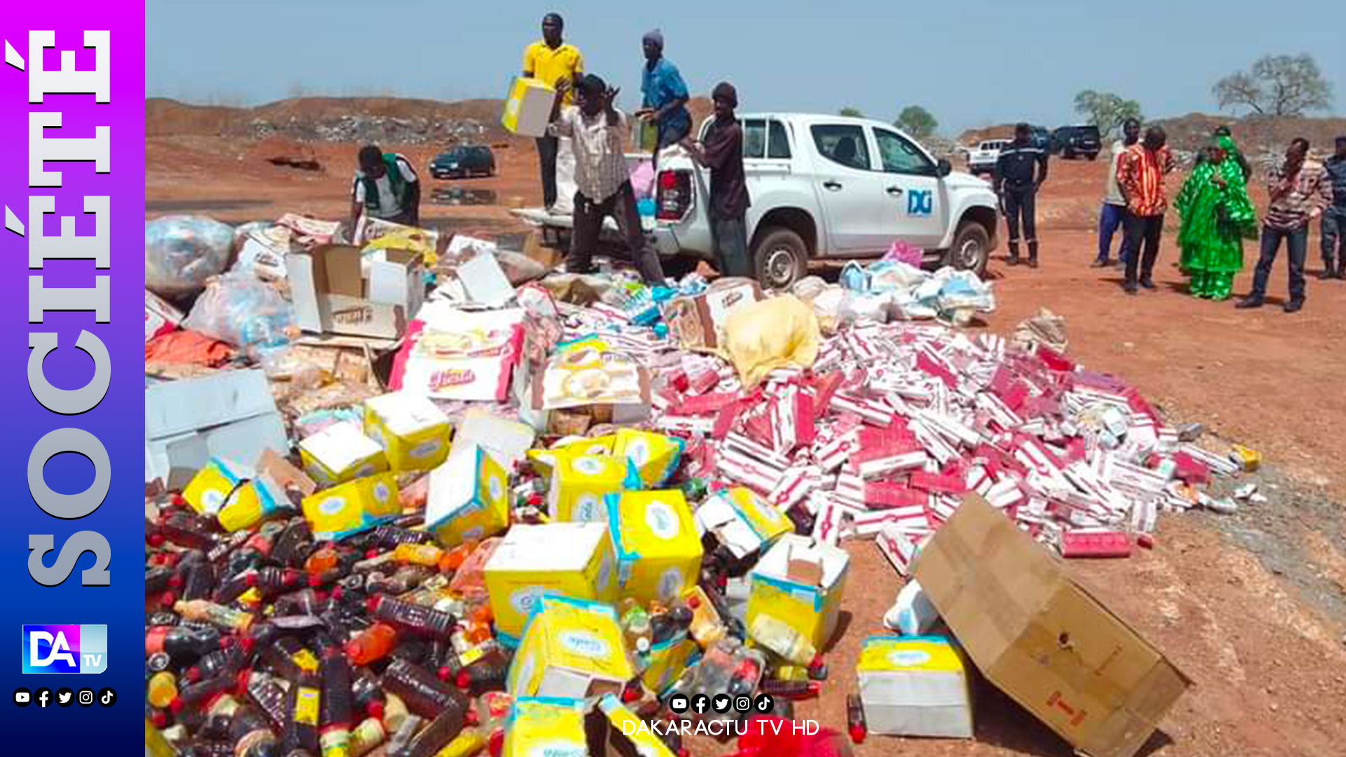 Vélingara(Kolda ) : Trois tonnes de produits impropres à la consommation d’une valeur de plus de 10 millions f CFA incinérés...
