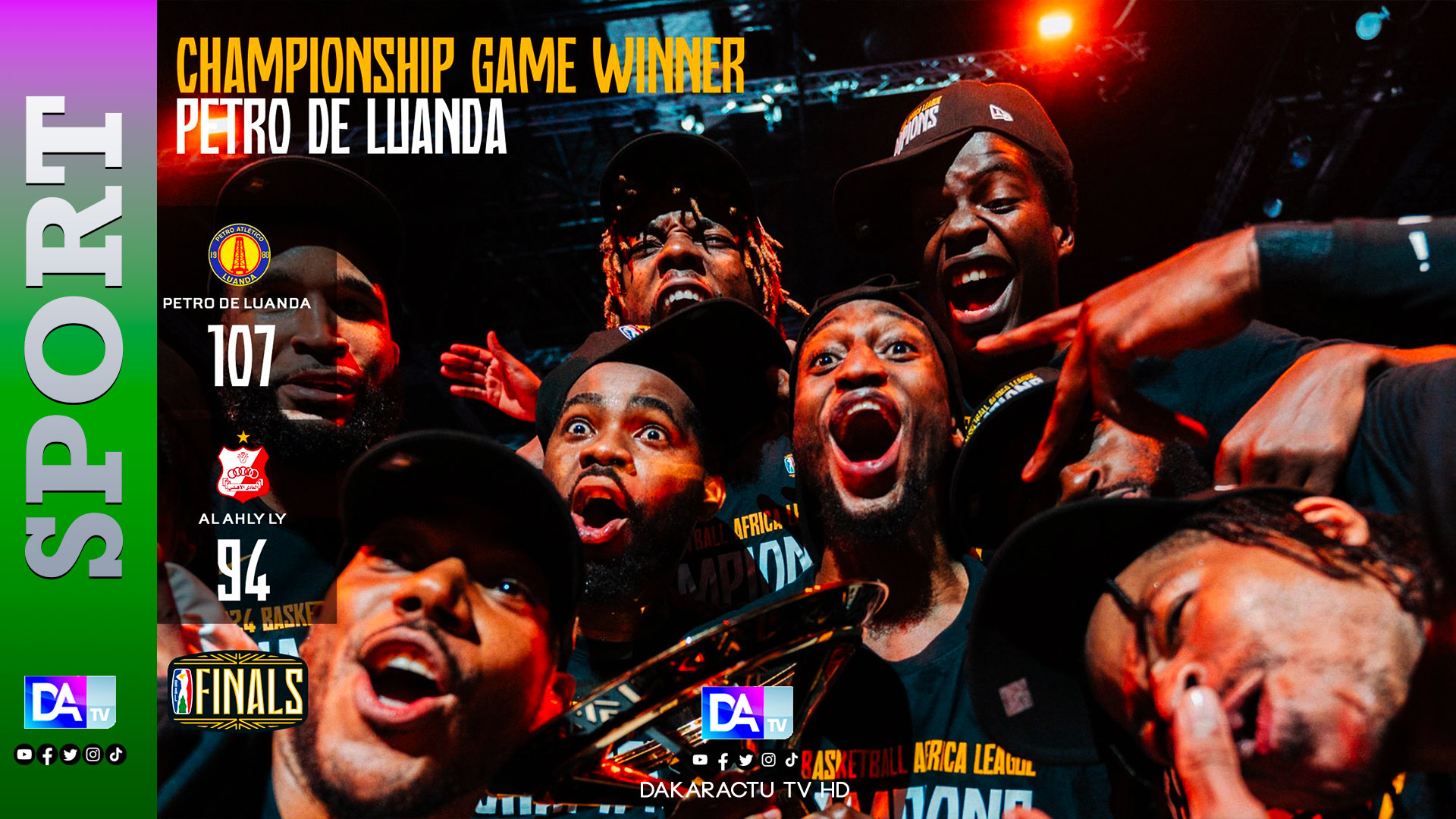 BAL4 : Le Petro de Luanda remporte la finale au bout du suspense !