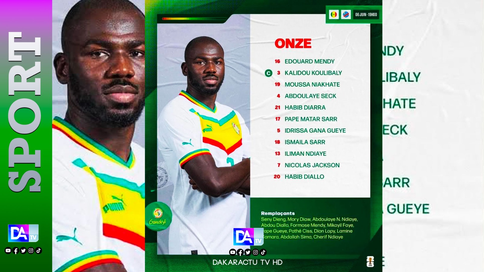 Sénégal vs RDC : Aliou Cissé aligne un onze remanié avec la première titularisation de Habib Diarra !