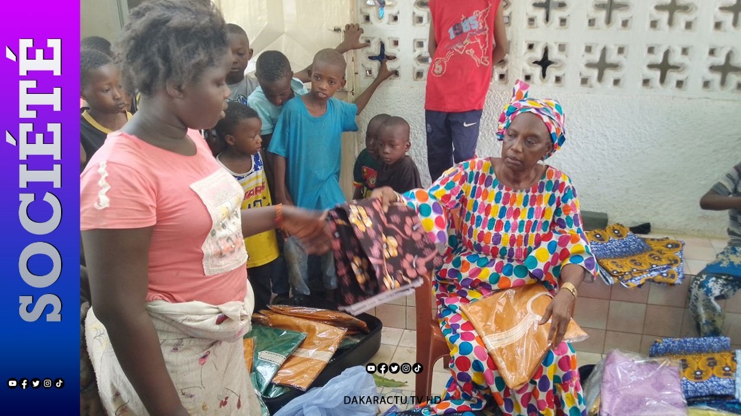 Fête de la Tabaski à Kolda : Madame Gnagna Fall Ba habille deux mille enfants...