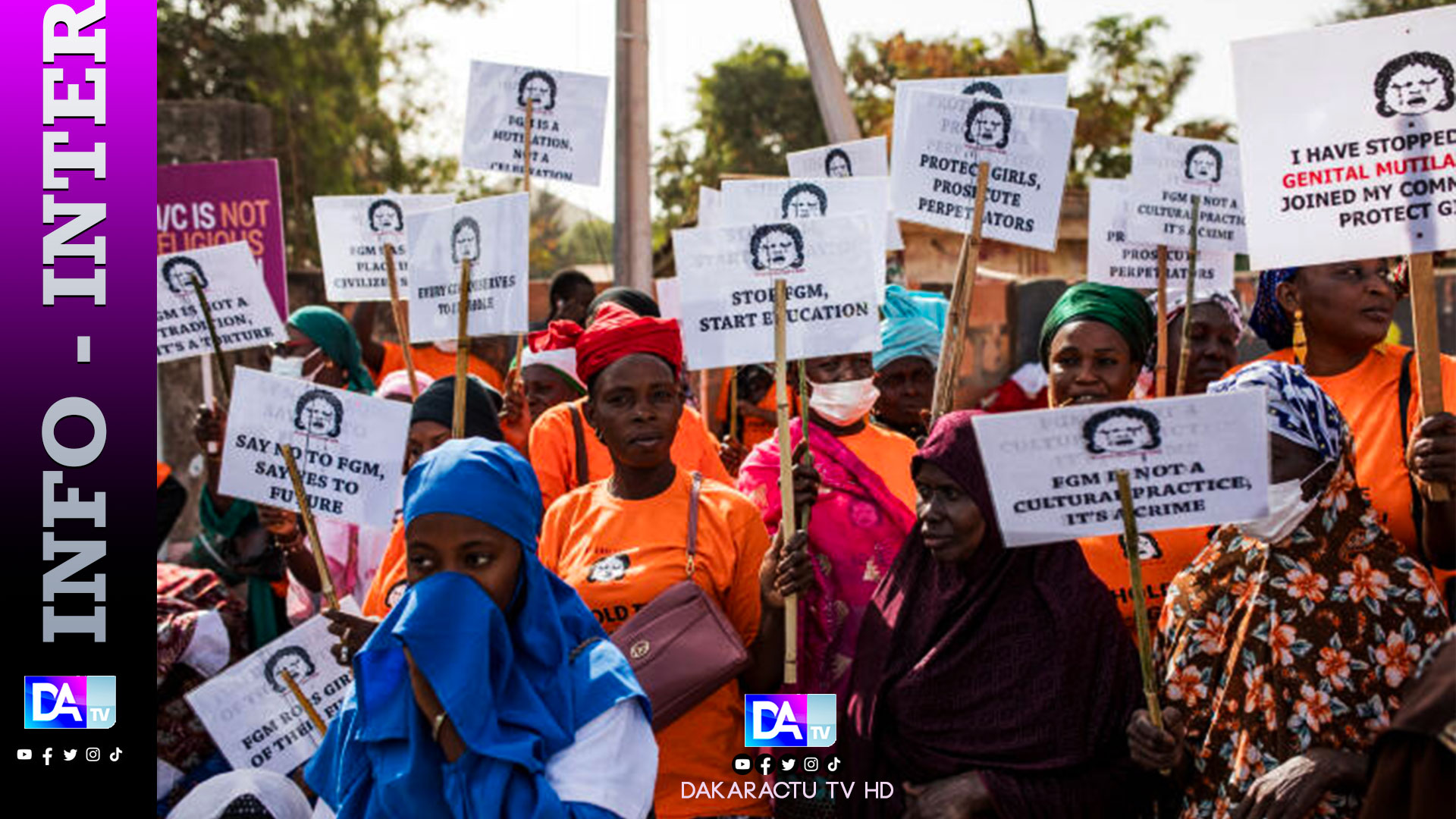 Gambie: l'interdiction de l'excision sera respectée, pour le moment, dit le président