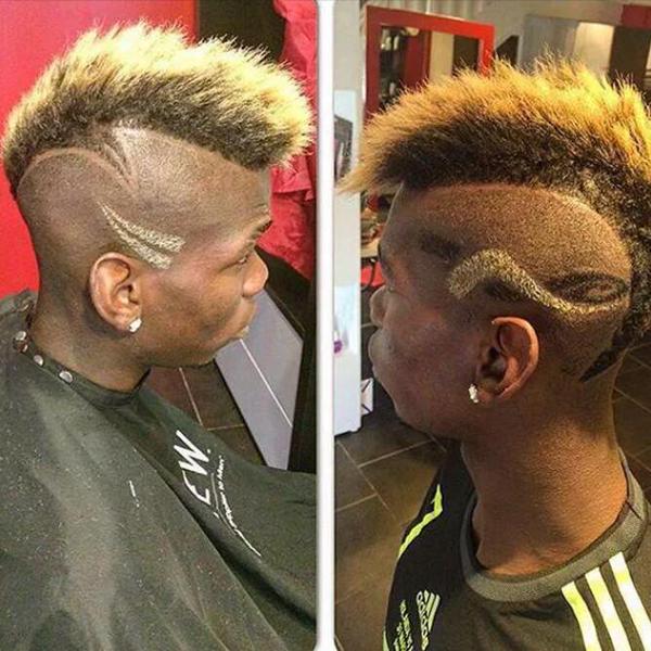 La nouvelle  coupe  de Paul Pogba