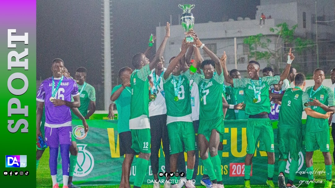 Football : Le Jaraaf remporte la finale de la Coupe du Sénégal juniors