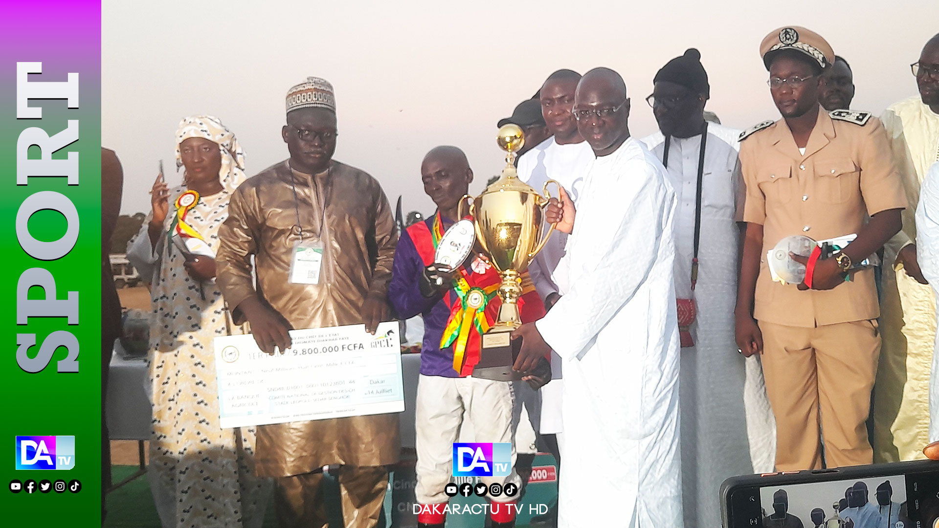 Thiès/ Grand Prix du chef de l'État: Pape Ngingue s'adjuge le trophée pour la 7ème fois