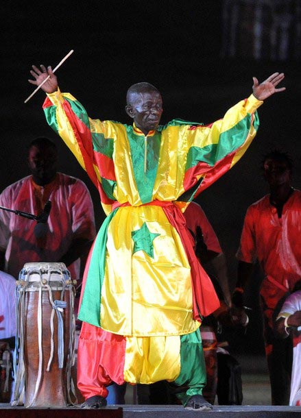 Décès du grand tambour-major Doudou N'diaye Rose