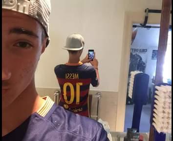 Le fils de Mourinho supporter du Barça