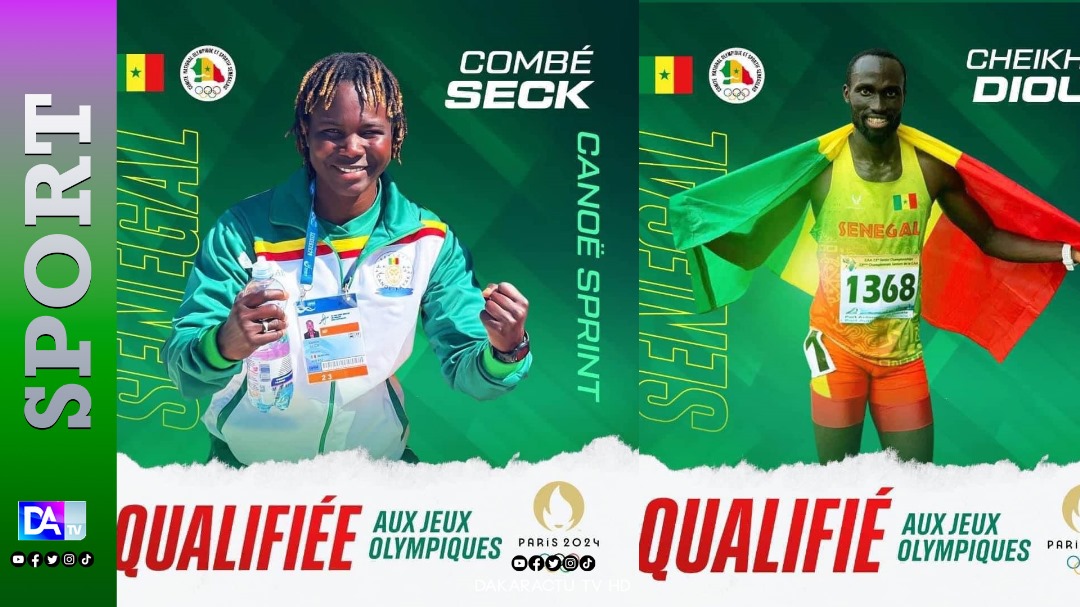 JO 2024 : Louis François Mendy et Combé Seck désignés porte-drapeaux pour le Sénégal