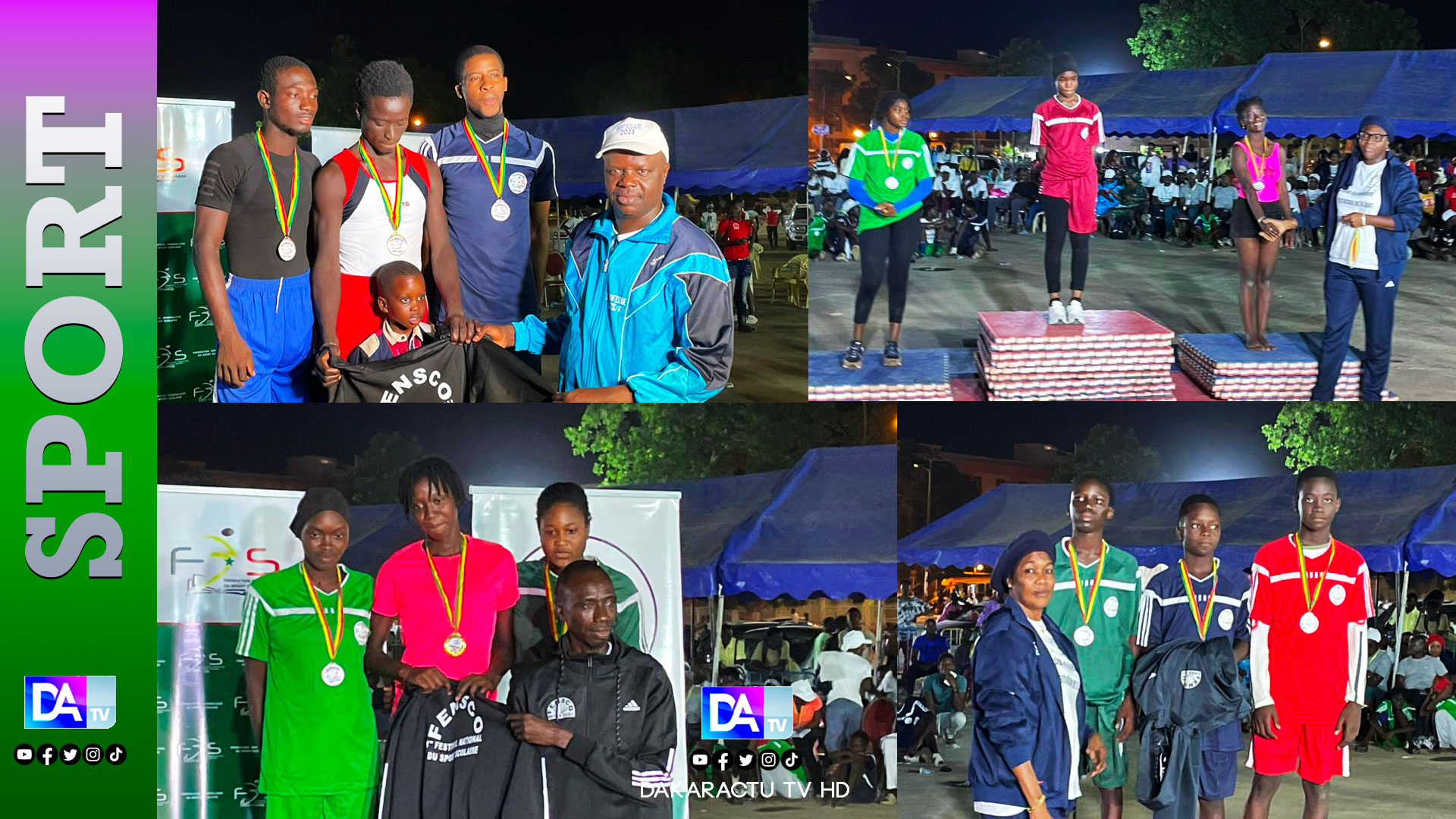 Thiès- Festival national du sport scolaire/ Discipline Gymnastique: Dakar et Thiès caracolent en tête