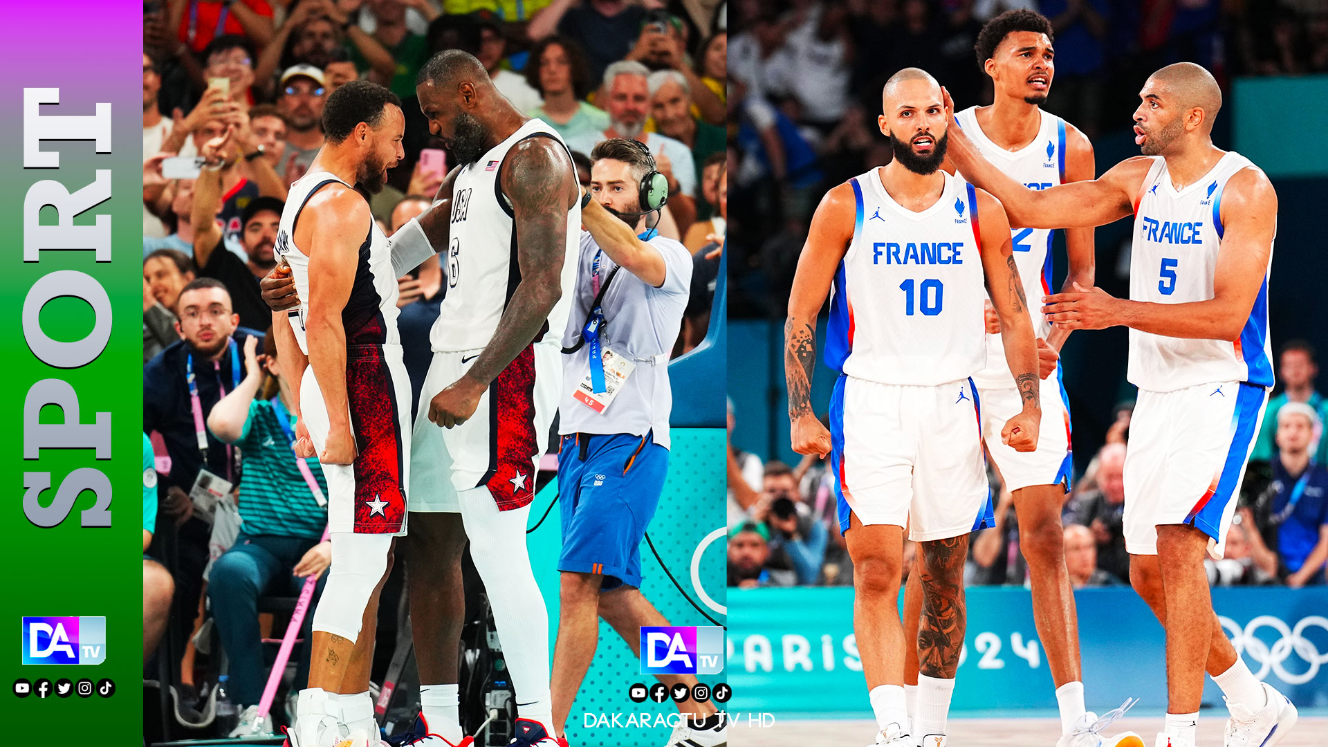 JO 2024 - Basket : Les USA rejoignent la France en finale après une victoire épique face à la Serbie