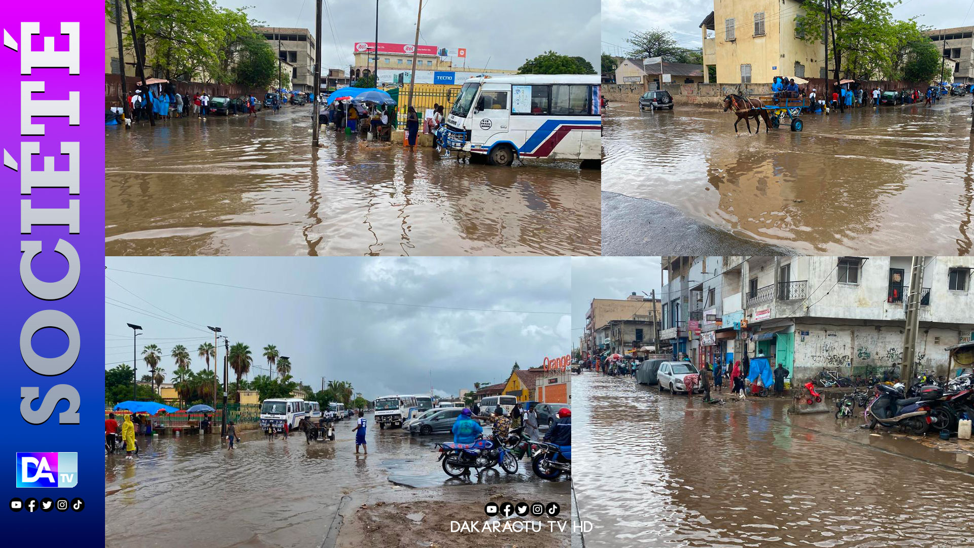 Fortes pluies sur Dakar : Rufisque renoue avec ses vieilles habitudes !