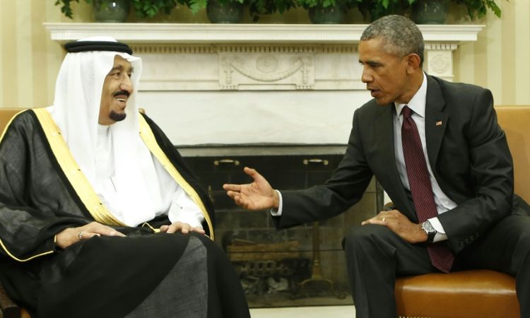 Obama et le roi d'Arabie affichent leur entente en dépit des tensions