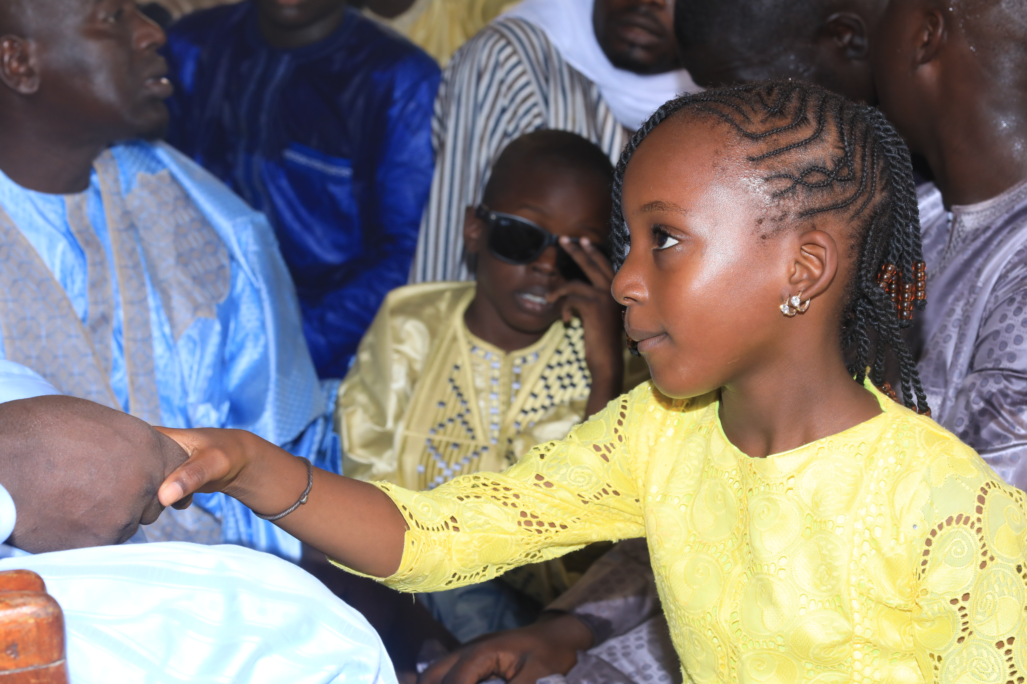 Jour de MAGAL: Serigne Bassirou Khadim Awa Ba célèbre le Cheikh avec sa famille 