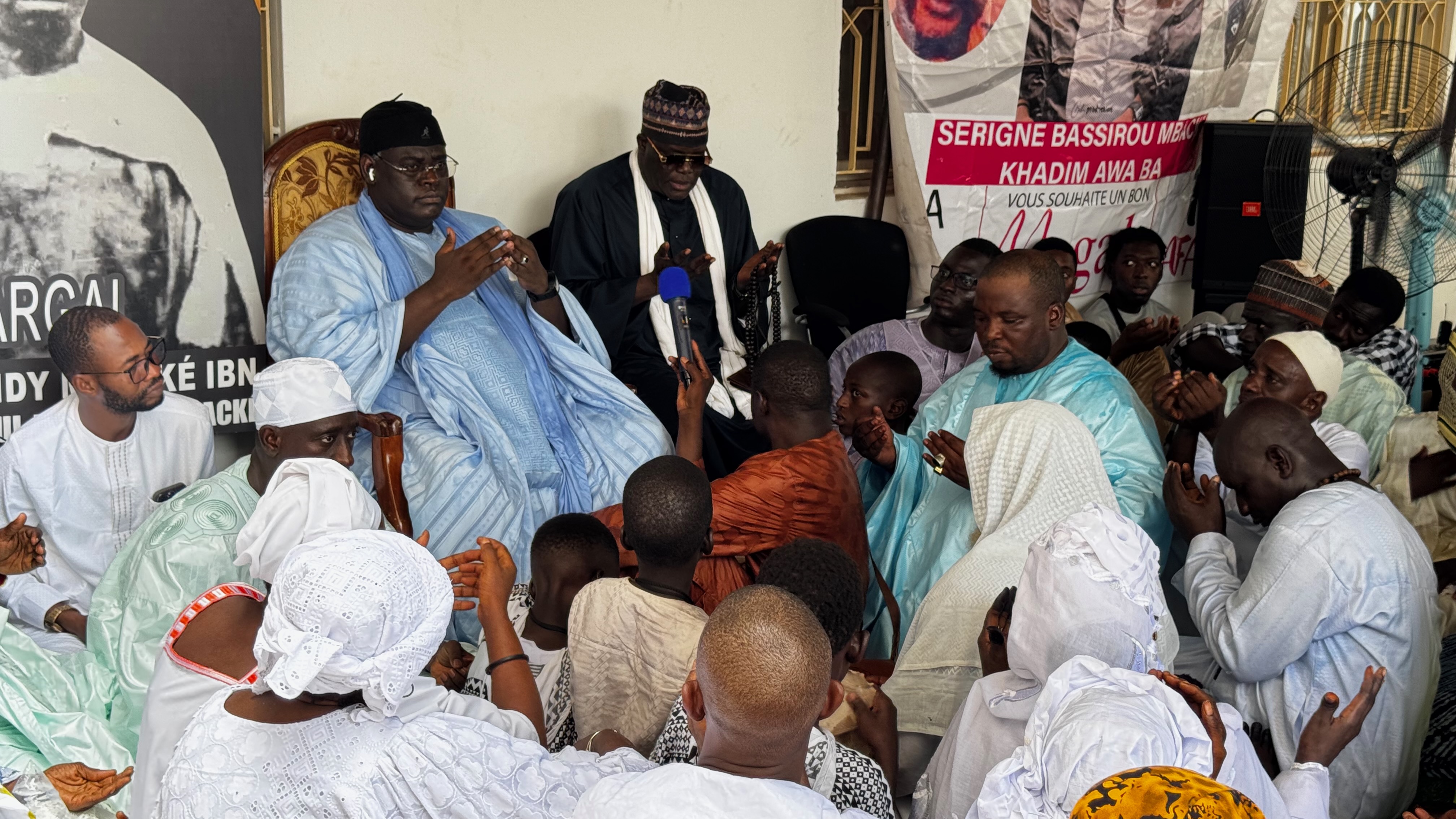 18 Safar: Moment de recueillement pour les Talibé de Serigne Bass Khadim Awa Ba 