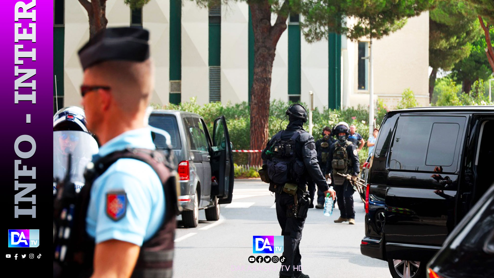 Attaque contre une synagogue du sud de la France: le suspect est un Algérien en situation régulière