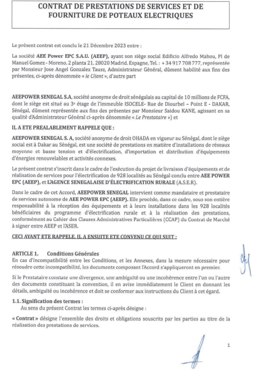 Quand l'Aser saccage une décision de l'Arcop et écarte une société sénégalaise pour une entreprise espagnole