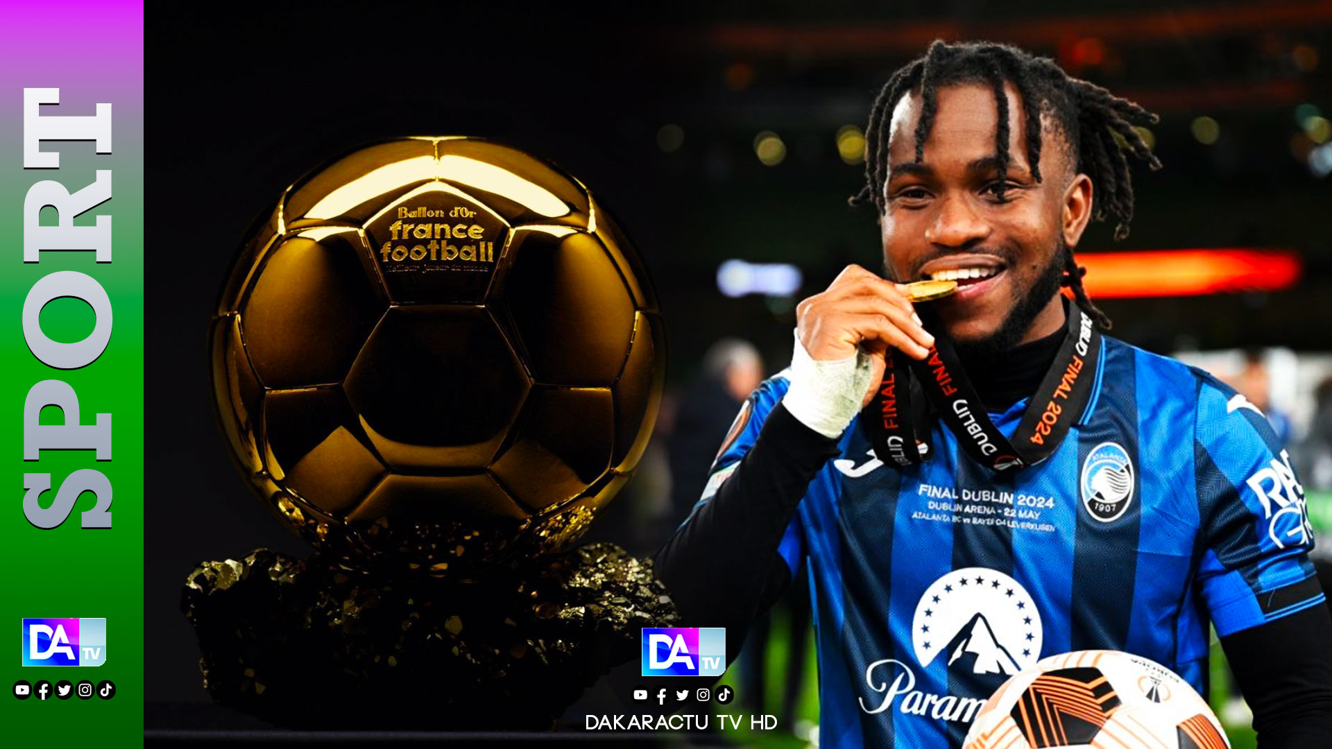 Ballon d'Or 2024 : Ademola Lookman, seul représentant africain dans le top 30