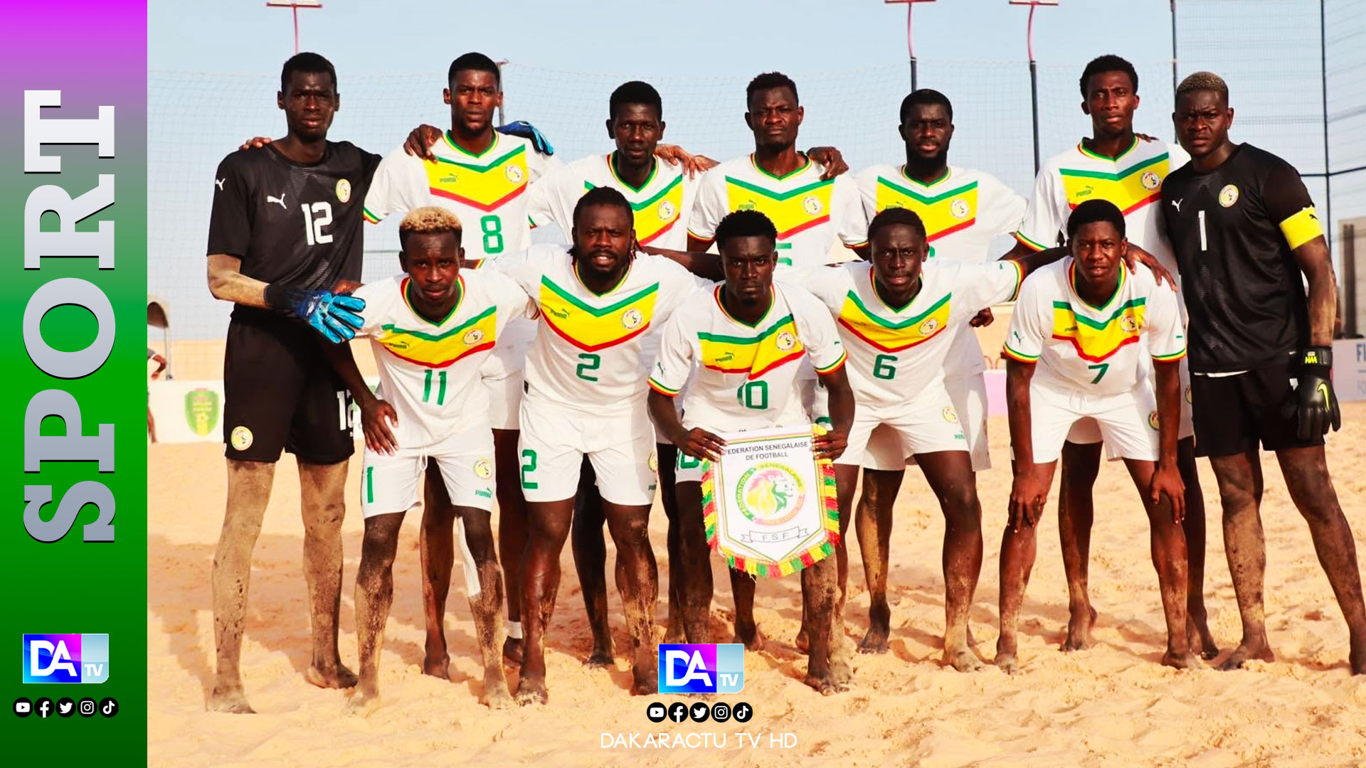 Beach Soccer : La FSF annule le match amical entre le Sénégal et la Mauritanie