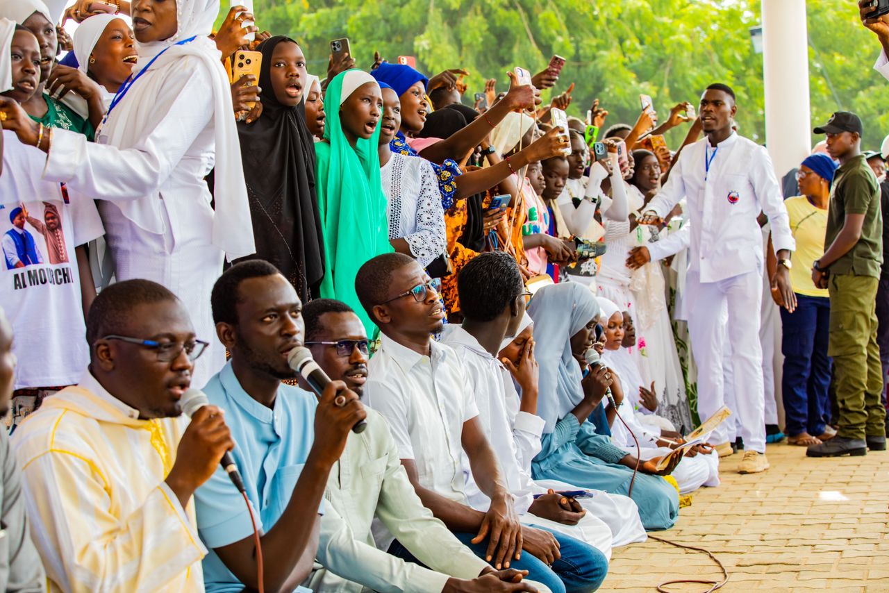 Gamou 2024 : La sortie émouvante de Serigne Moustapha Sy Al Makhtoum devant ses talibés