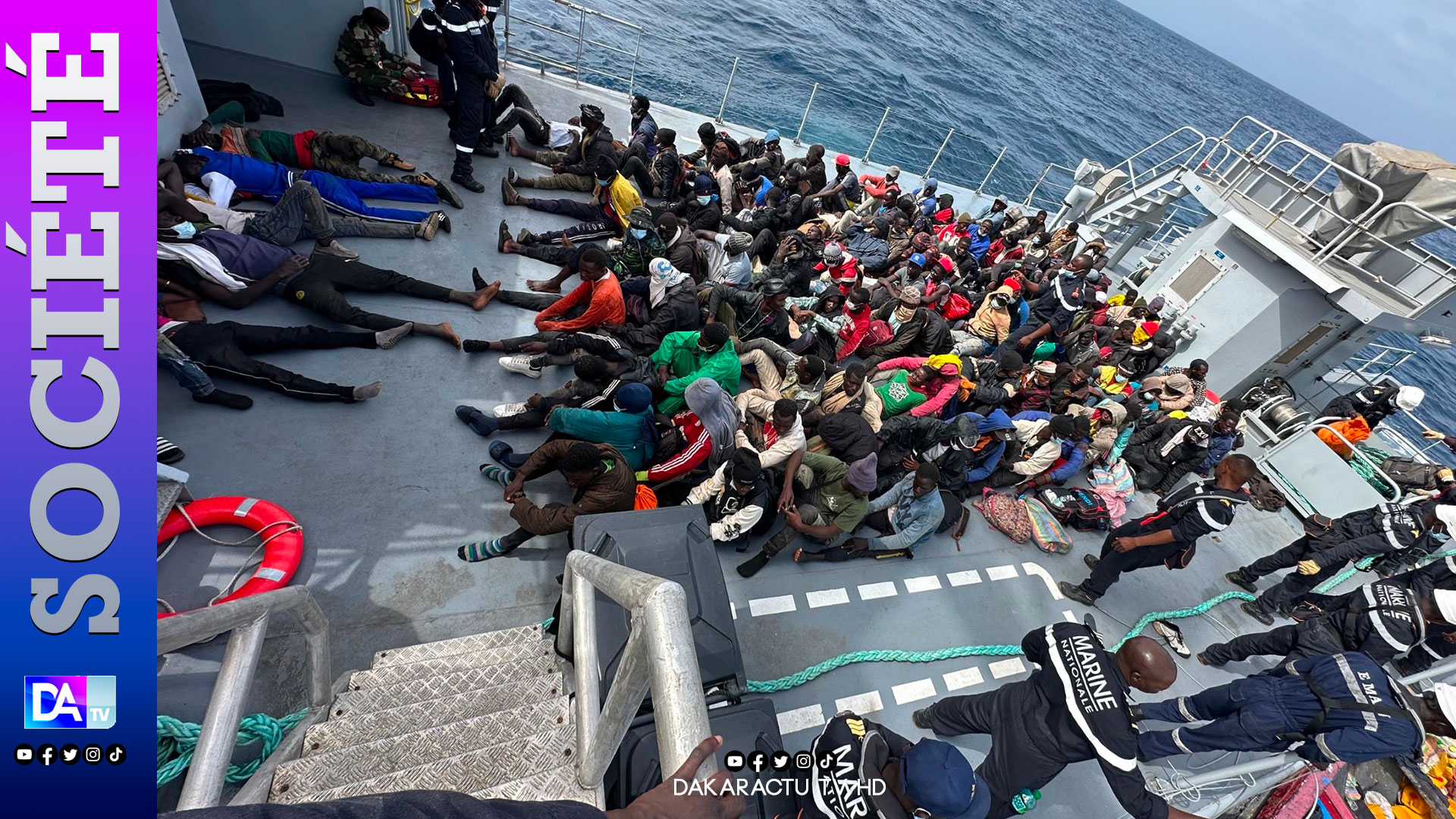 Sénégal – Les chiffres alarmants de l'émigration irrégulière : 4.198 migrants interpellés avec un total de 29 pirogues au courant de l'année 2024 (capitaine Diawara).