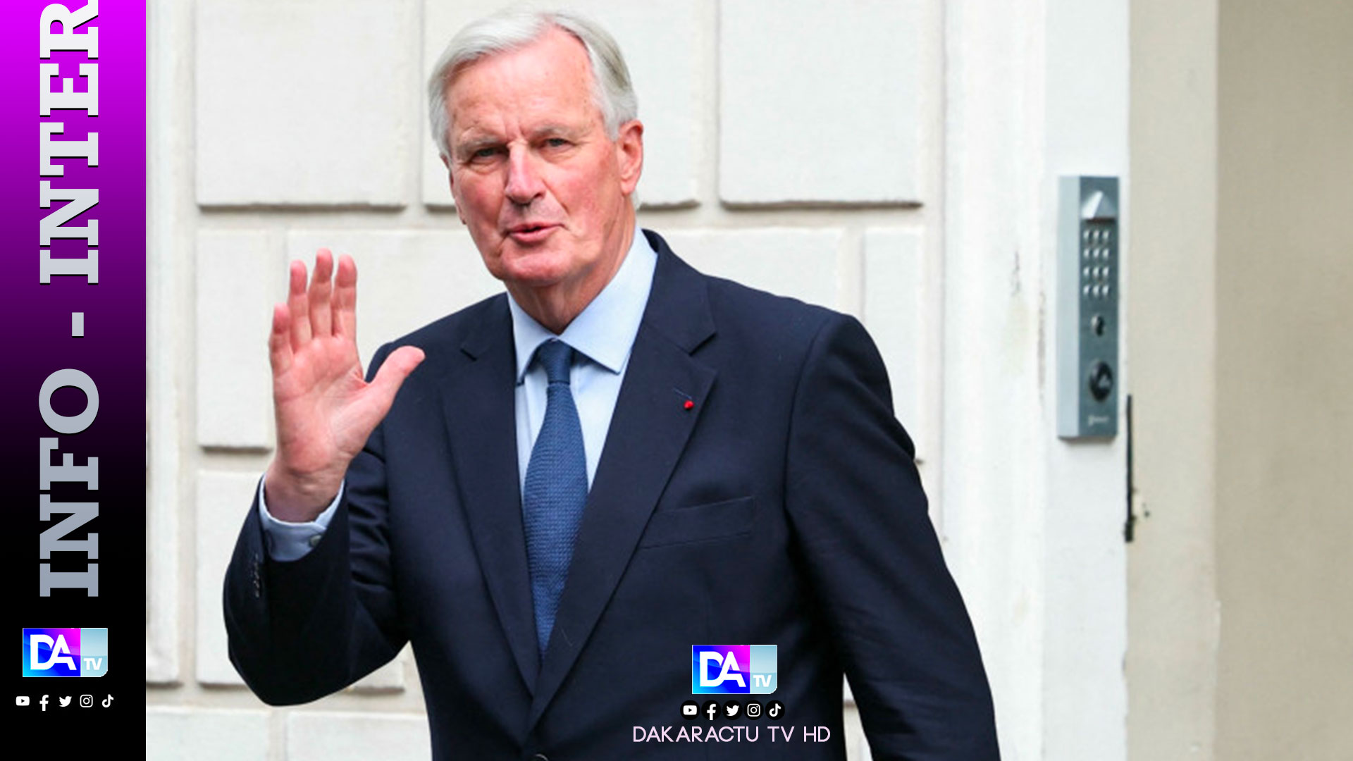 France: le gouvernement Barnier dévoilé, la droite présente en force