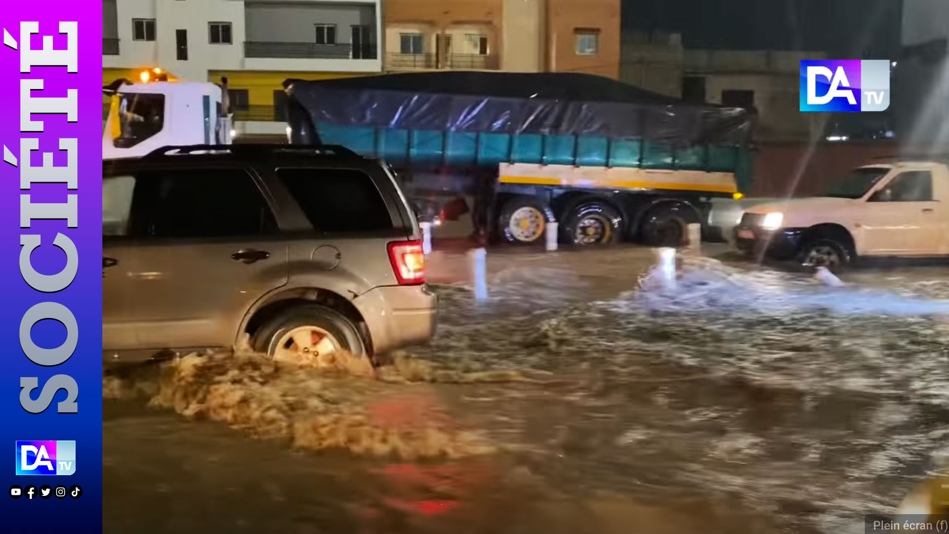 Fortes pluies à Dakar : le bassin de Kounoune aurait cédé   