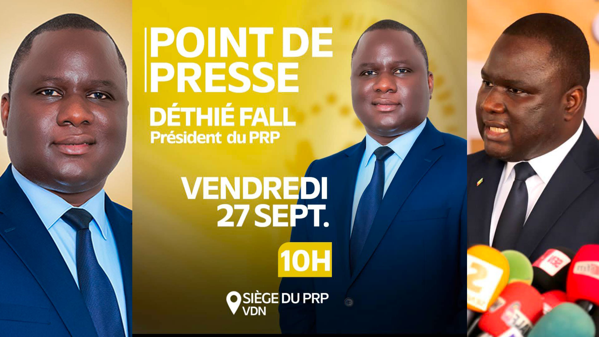 [ 🛑 DIRECT ] Urgent 🚨 Situation politique et économique du Sénégal : Déthié Fall sort du silence