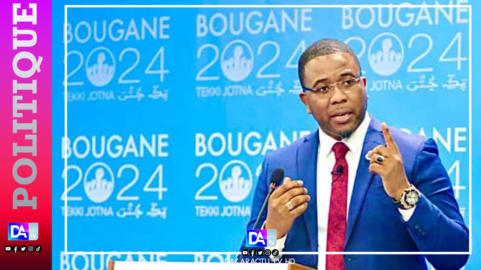 Bougane Gueye Dany: « Les menteurs sont libres mais ceux qui s’opposent, passent à la trappe »