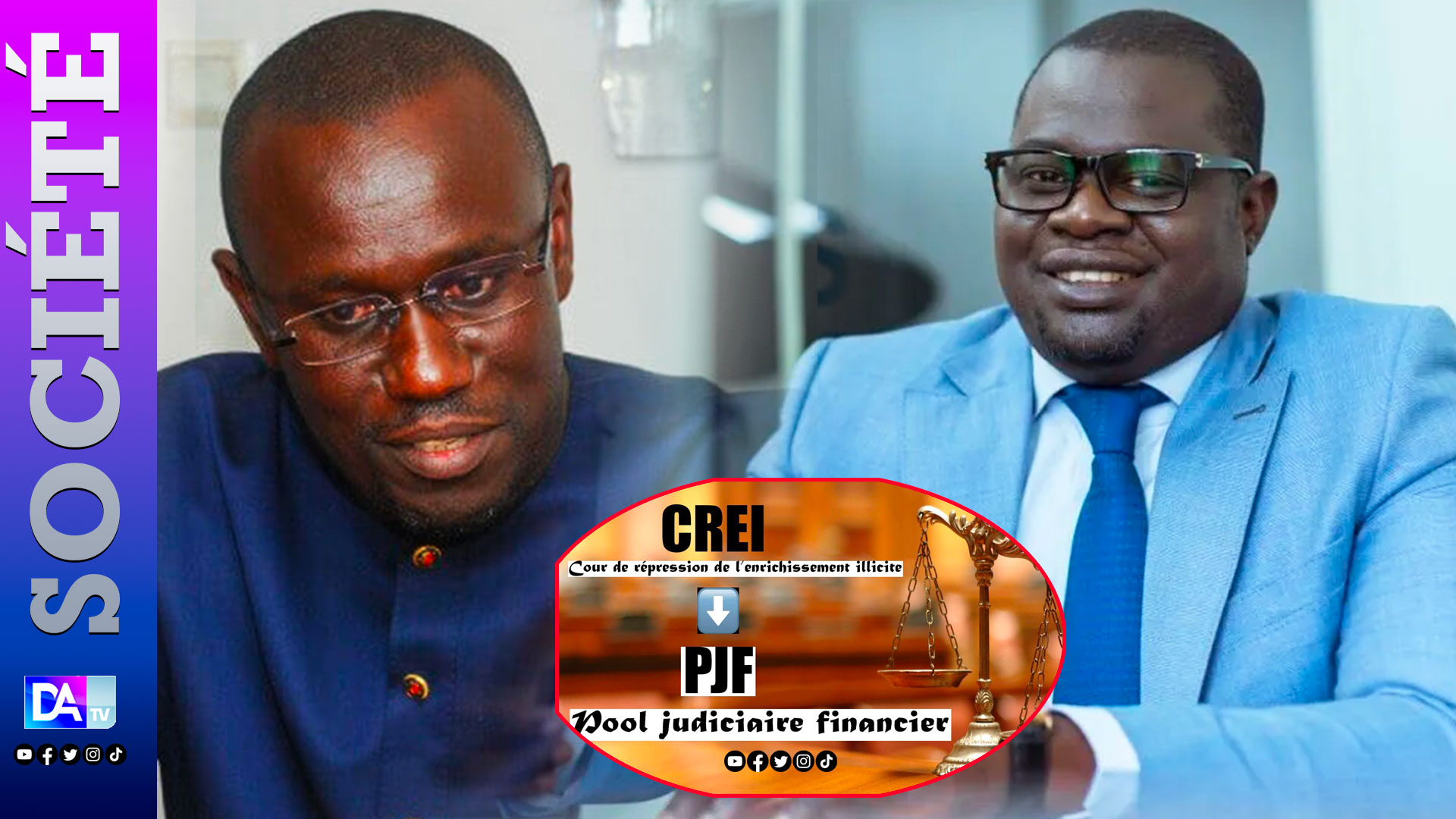 Contentieux  avec la Douane / Khadim Bâ et Ibrahima Mar Fall  dans les locaux du Pool Judiciaire Financier