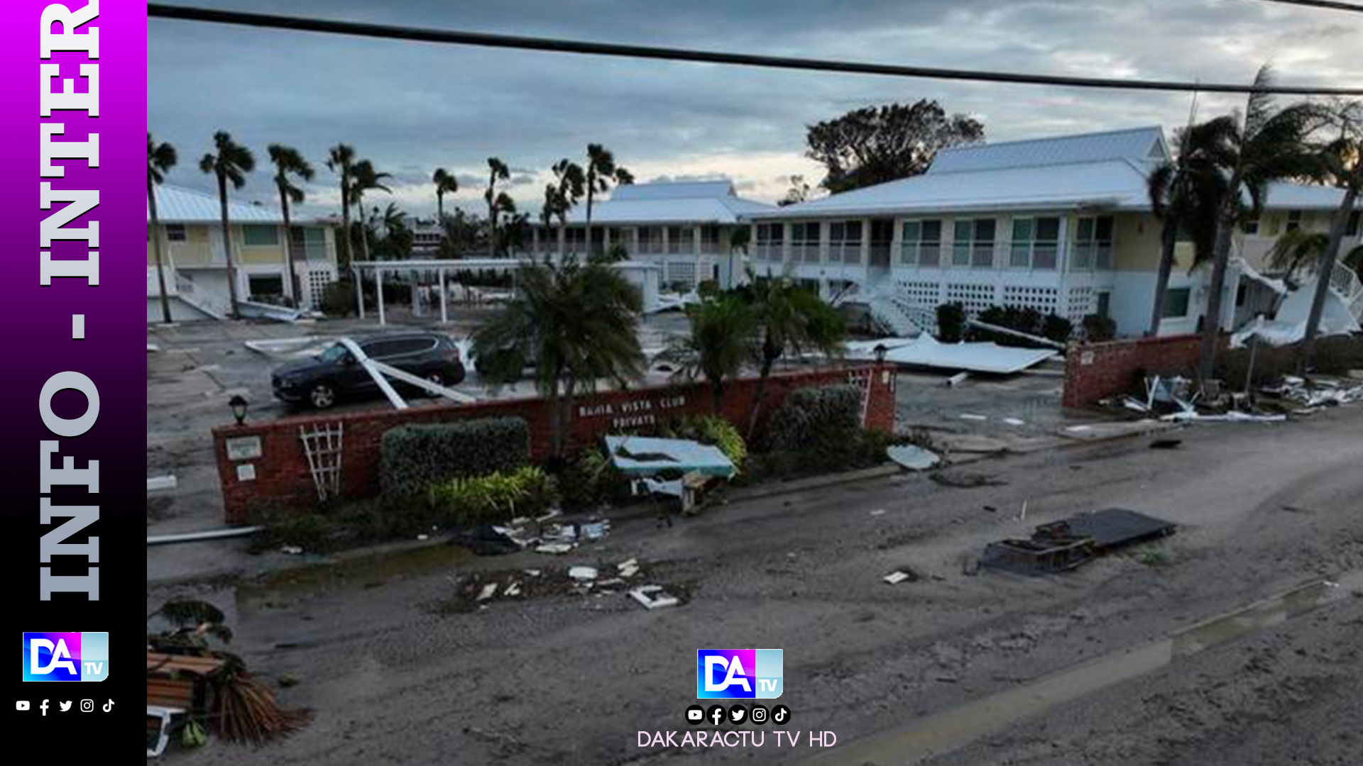 Ouragan Milton: quatre morts dans des tornades dans l'est de la Floride